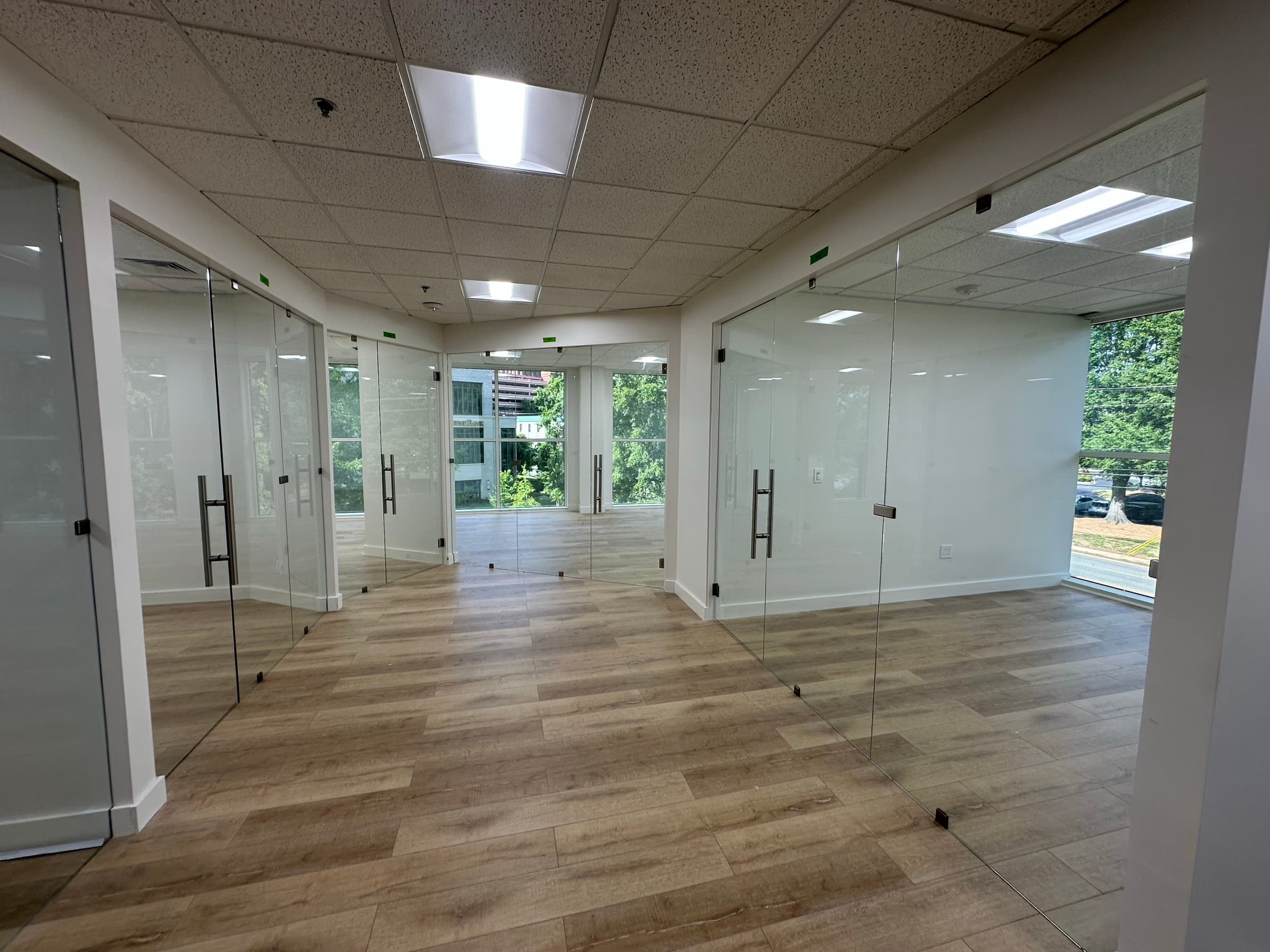 Office Glass Door Partitions